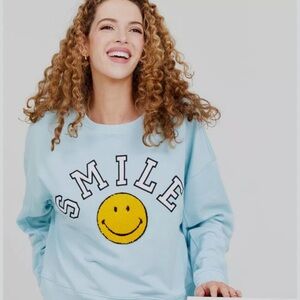 NWT Smile Sweatshirt